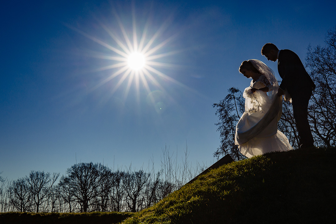 bruidsfotografie Fort bij Vechten, trouwen bij Fort bij Vechten, trouwfotografie Utrecht, trouwen in Utrecht
