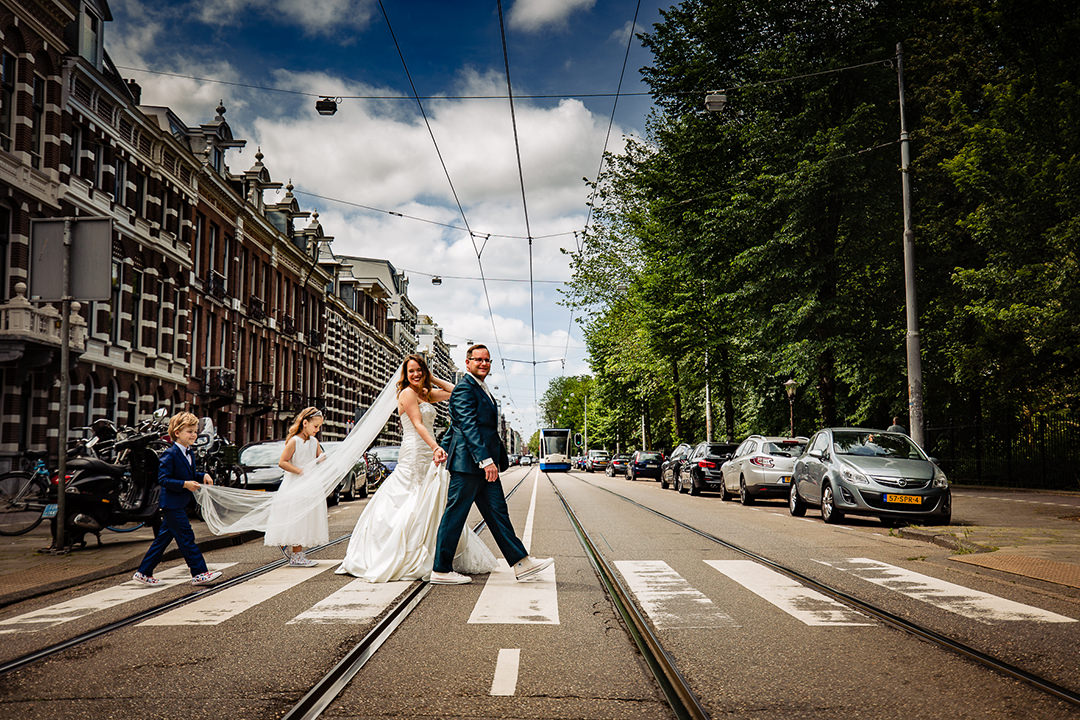 bruidsfotografie Amsterdam, trouwen in Amsterdam, trouwen in Amsterdam Centrum, trouwfotografie Amsterdam