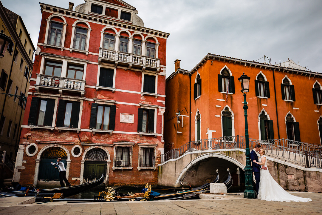 trouwfotografie in Venetië, trouwen in Venetië, after wedding shoot Italië
