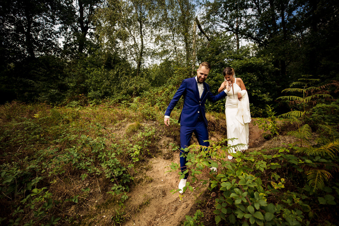 Bruidsfotograaf Arnhem, trouwfotograaf Arnhem, trouwen bij Kabels Oosterbeek, ongedwongen bruidsfotografie Arnhem