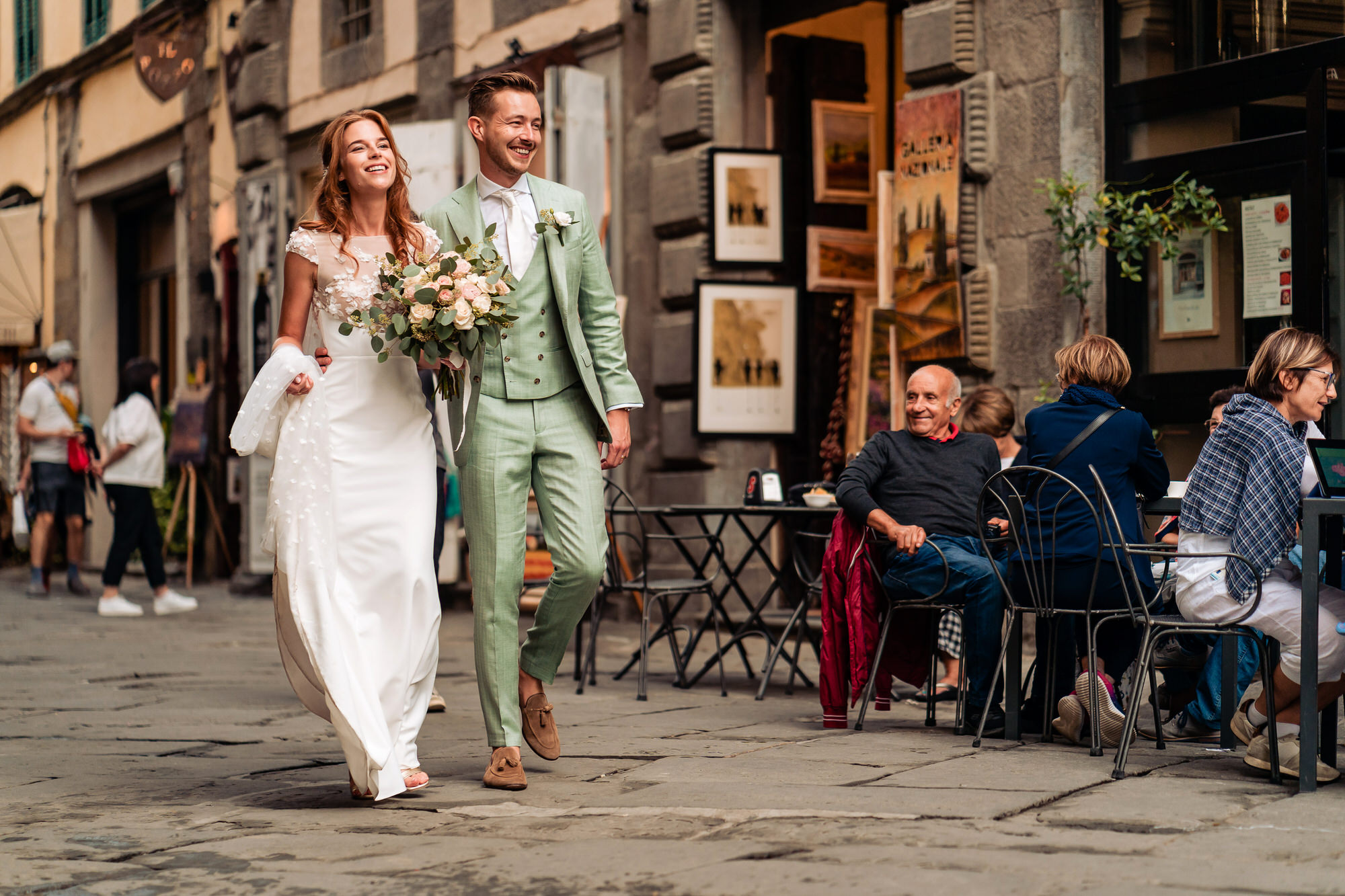 Trouwen onder de Toscaanse Zon in Cortona Italië, Selijn Fotografie trouwen in het buitenland, Trouwen in Toscane